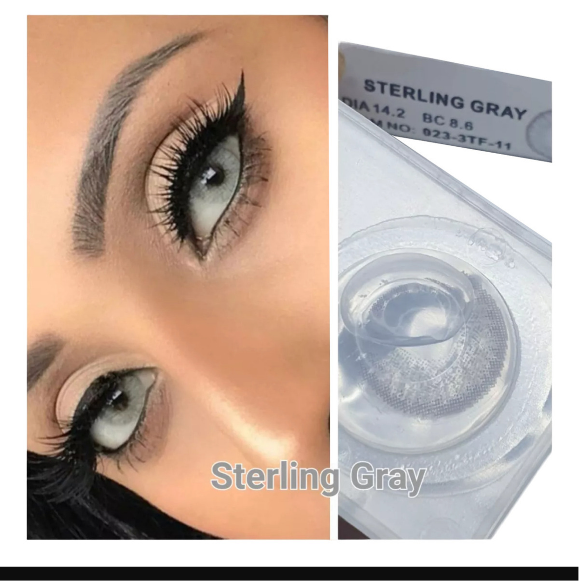 Lentes de contacto Sterling GRAY